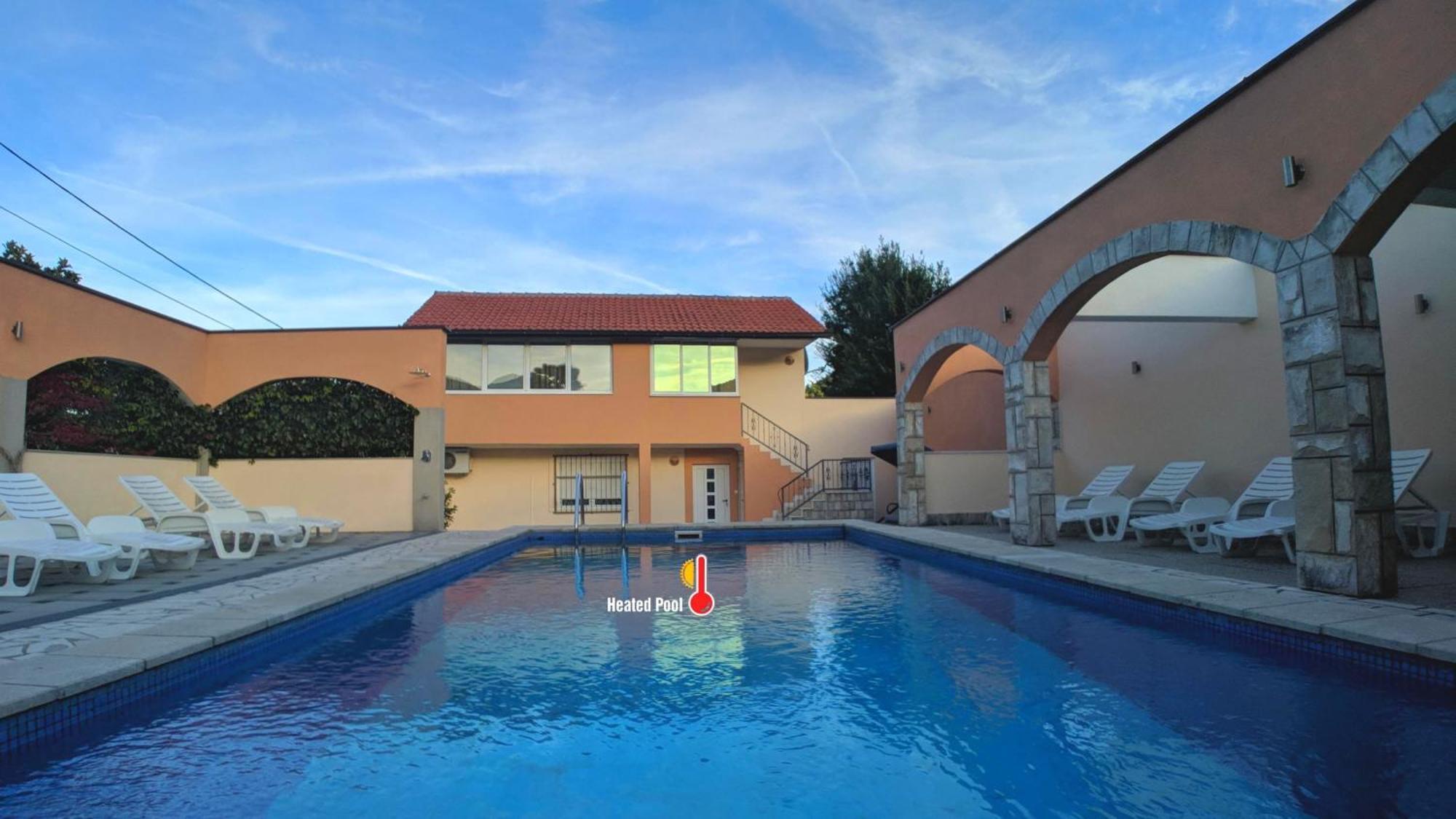 Holiday Home Rozic - Villa With Private Seasonal Heated Pool Mostar Exterior photo